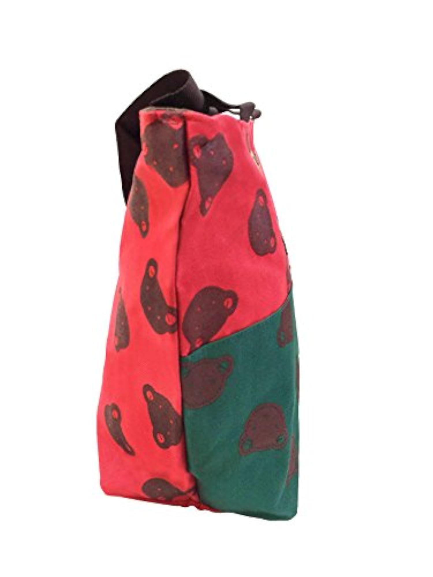 Kids Carry Bag - Red and Green Bears